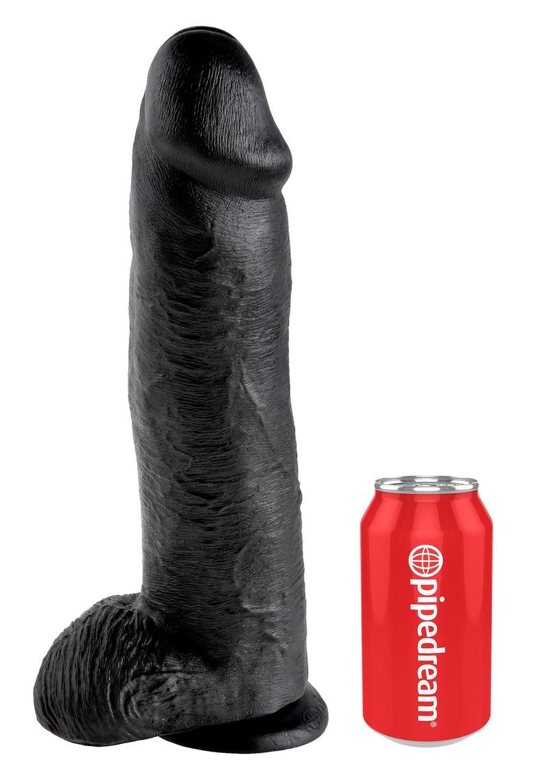 King Cock Realistic Dildo With Balls
