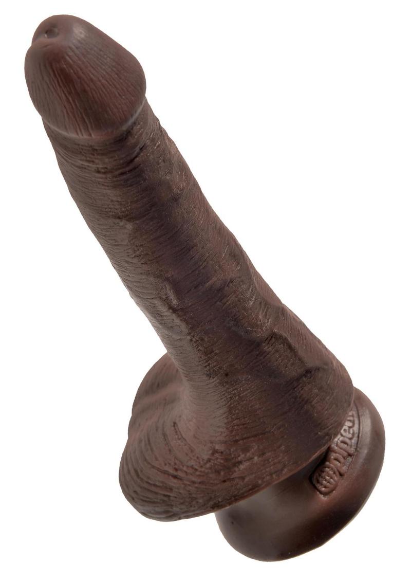 King Cock Realistic Dildo With Balls