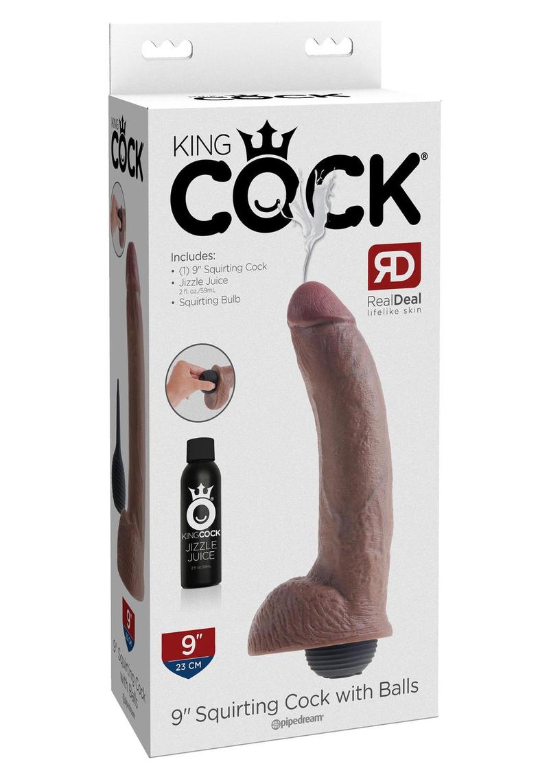 King Cock 8-Inch Squirting Dildo