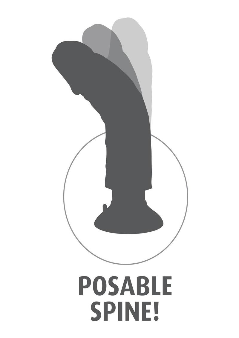 King Cock Vibrating Dildo with Suction Base RealDeal Lifelike Skin