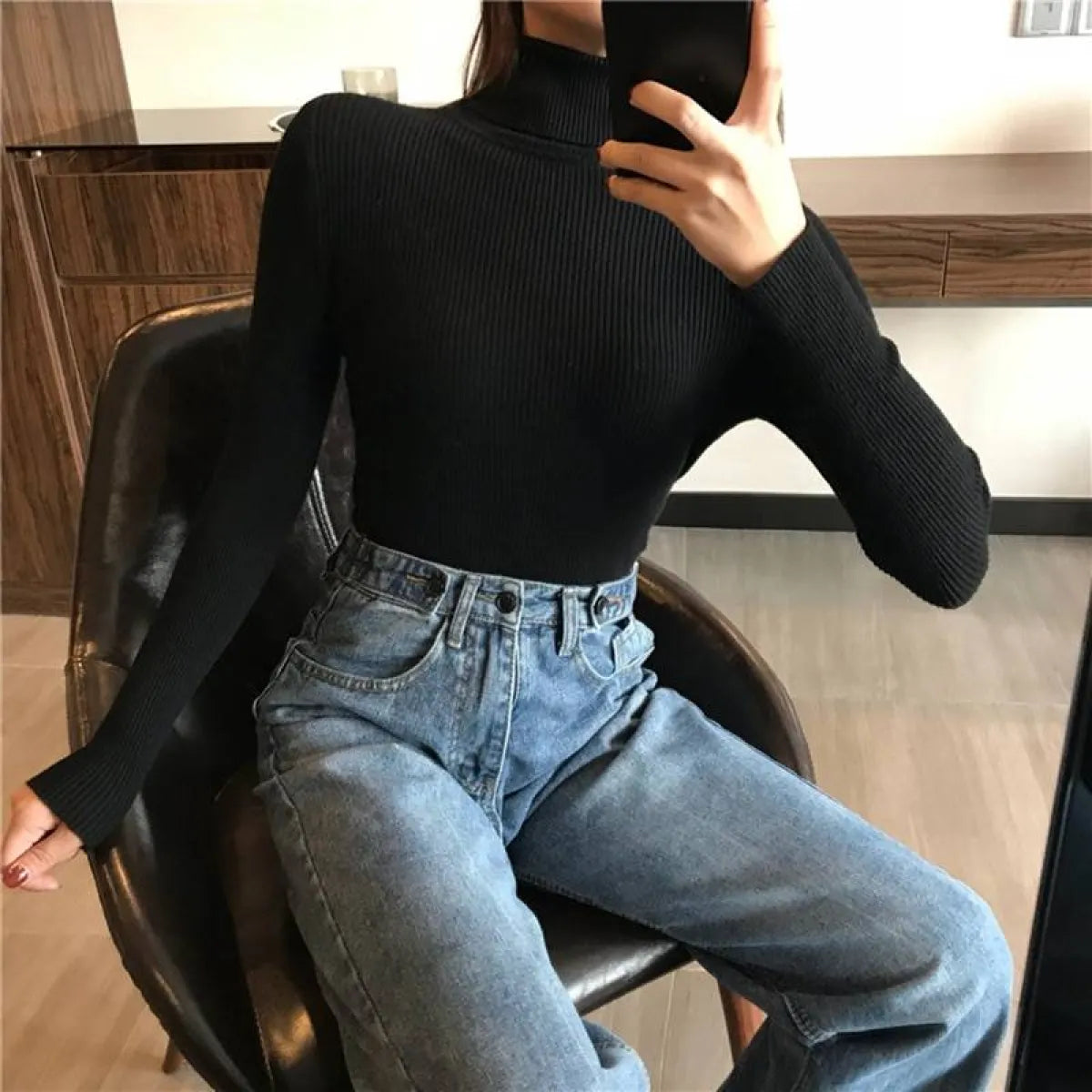 Thick Knitted Sweater