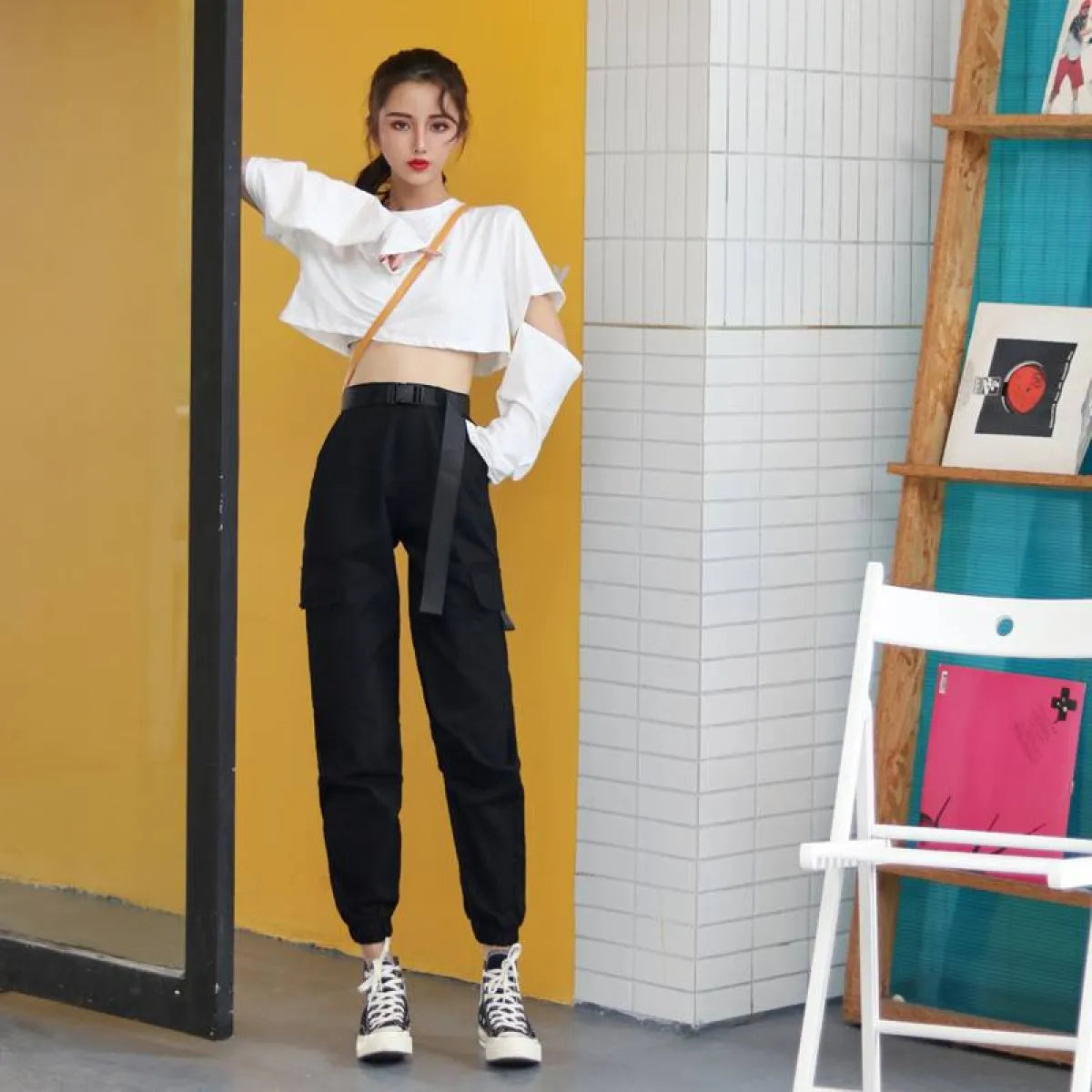 Ankle-Length Korean Jeans