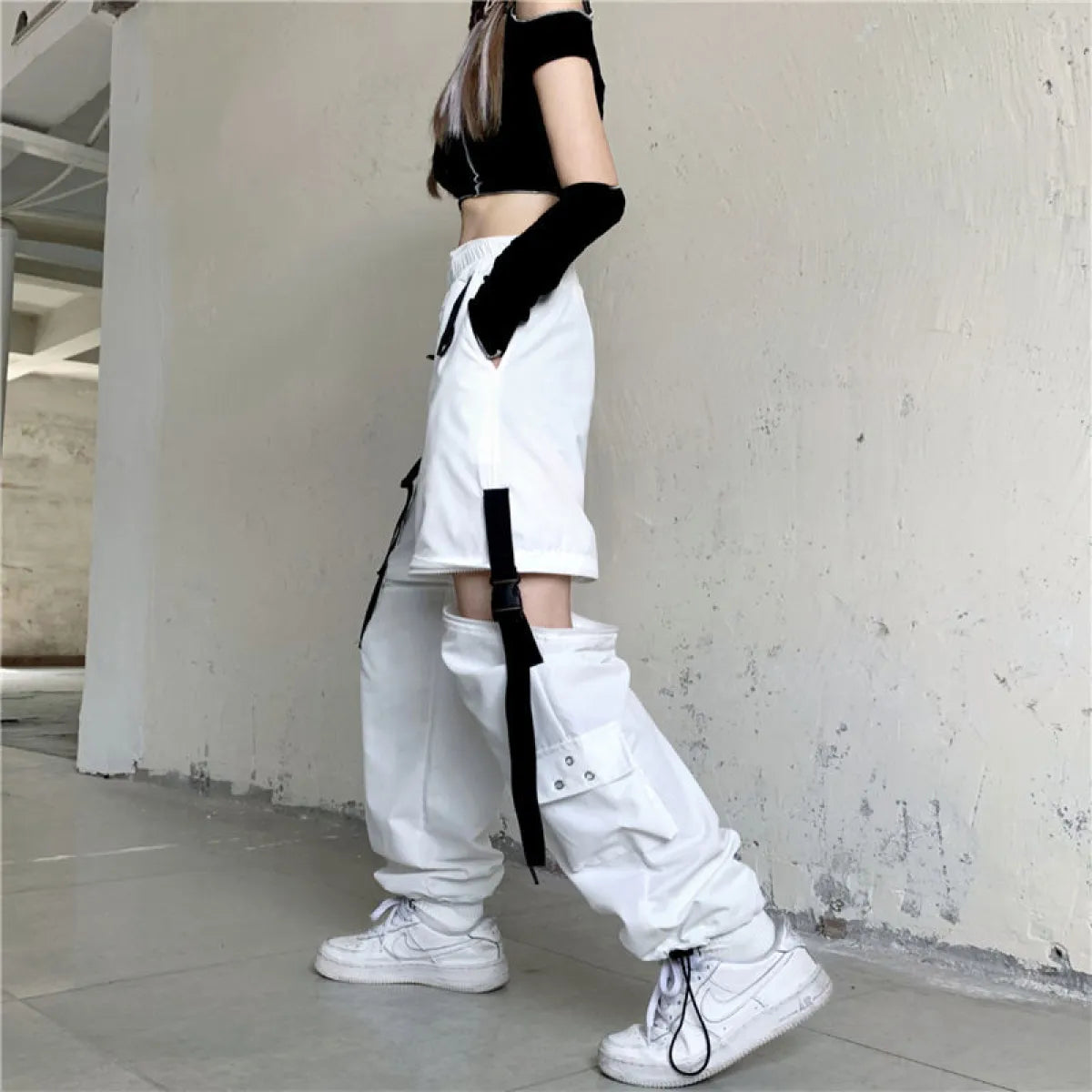 Korean Techwear Cargo Pants