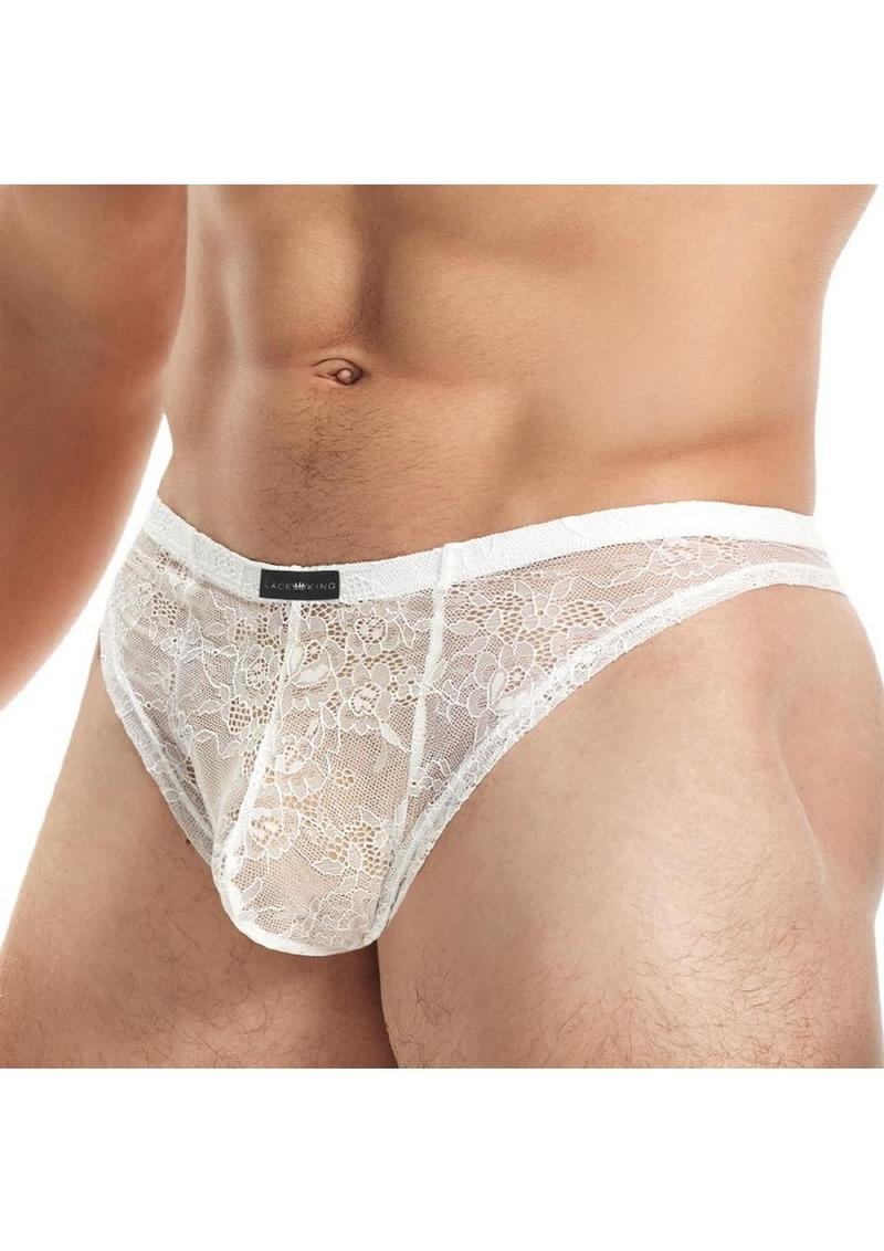 Lace King Lace Thong - Medlum