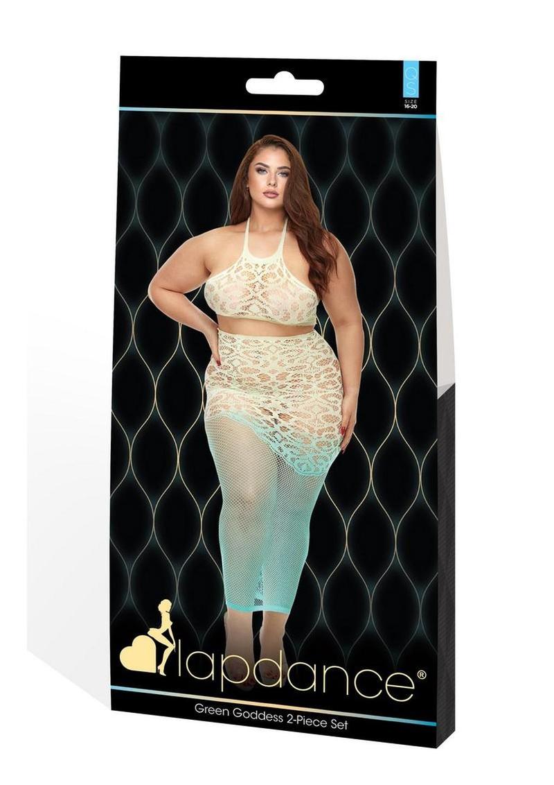Lapdance Green Goddess Set