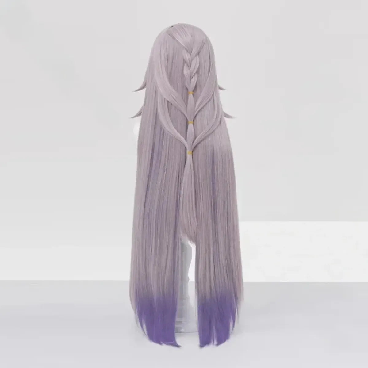 Lavender Herta Cosplay Wig – Long Straight Gradient Purple Hair