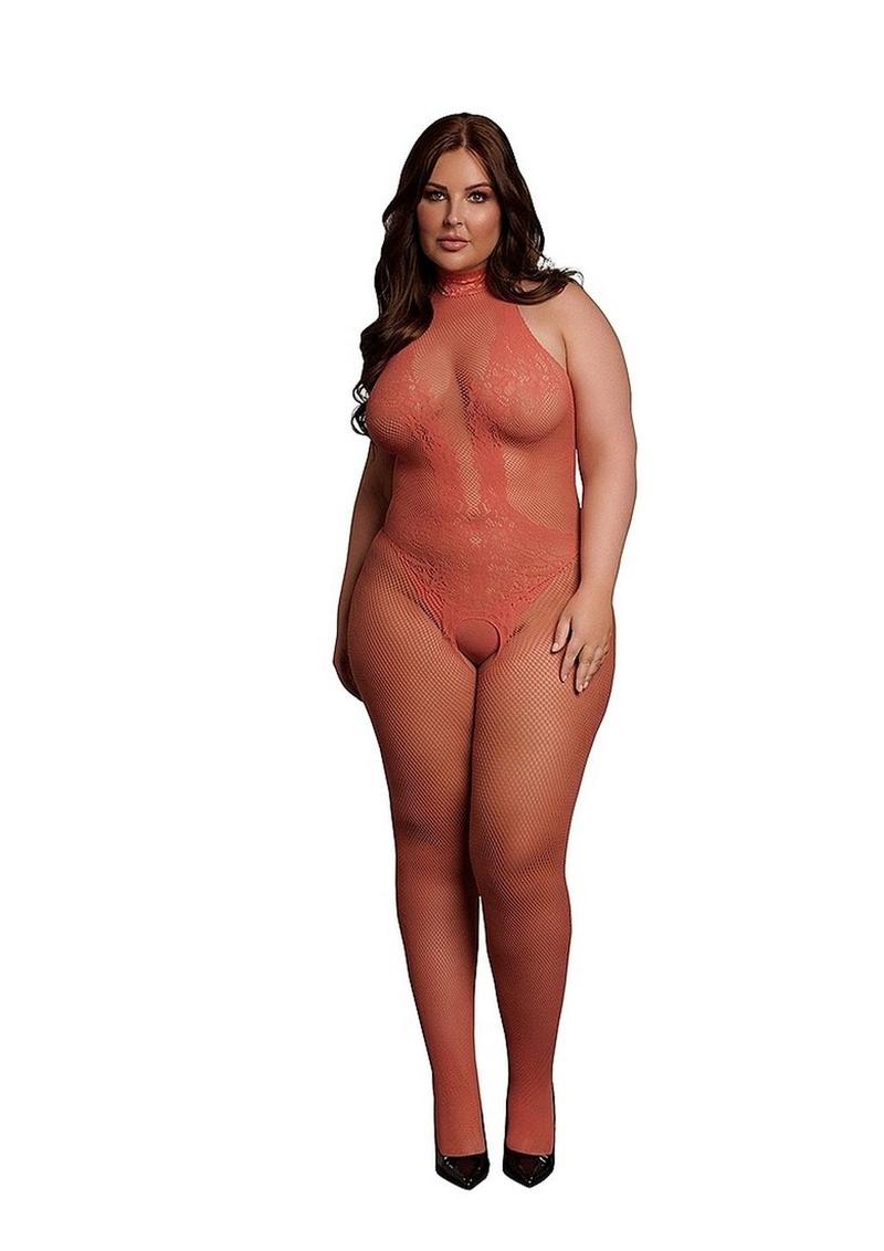 Le Desir Fishnet Lace Bodystocking