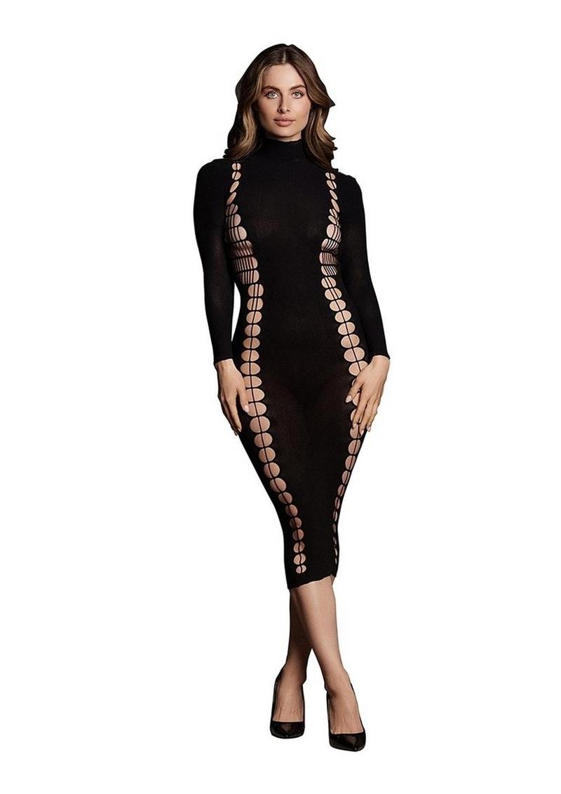 Le Désir Shade Carme XI Dress with Turtleneck