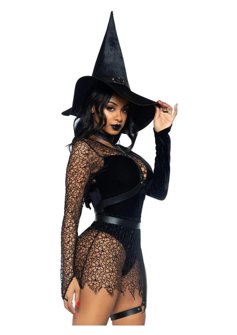 Crafty Witch Snap-Crotch Bodysuit