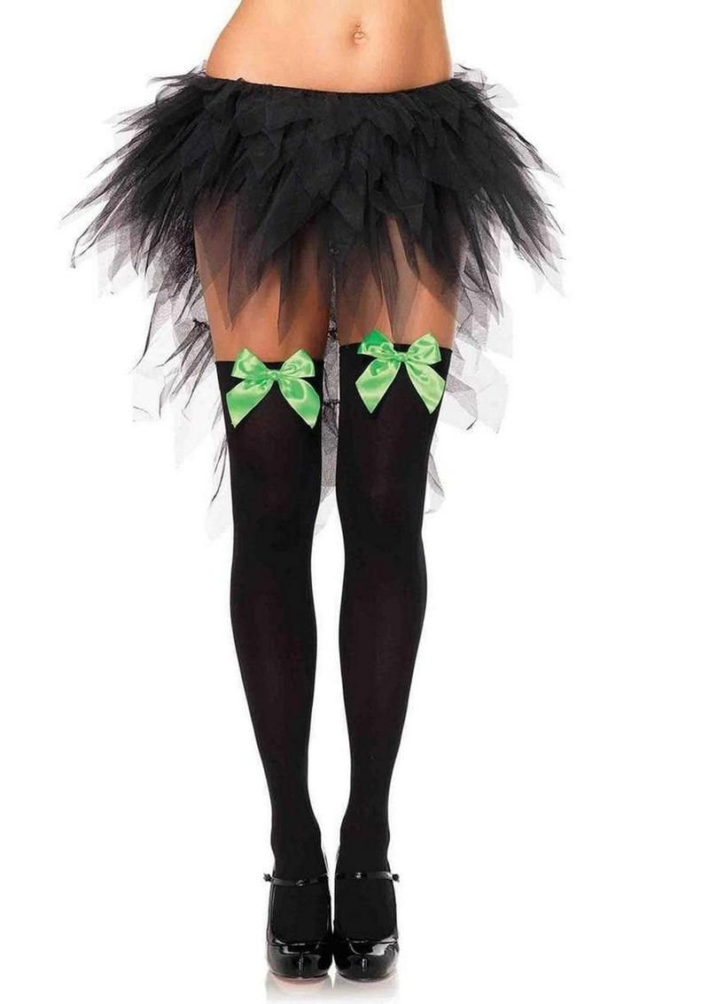 Leg Avenue Nylon Over-the-Knee For Comfortable Fit