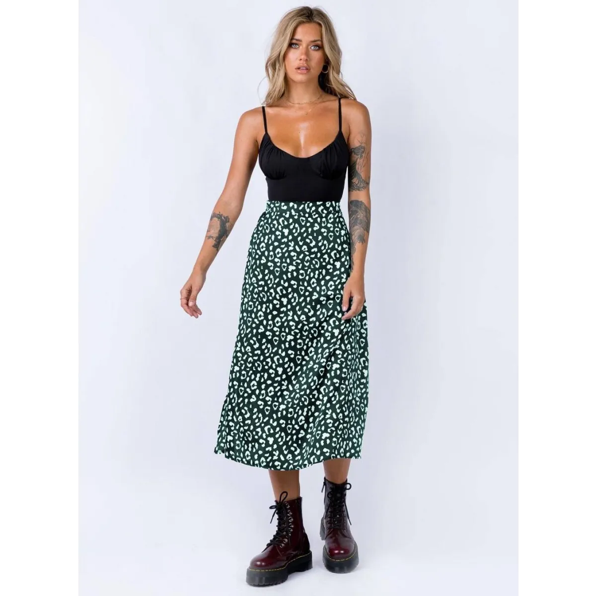 Sexy Leopard Wrap Skirt
