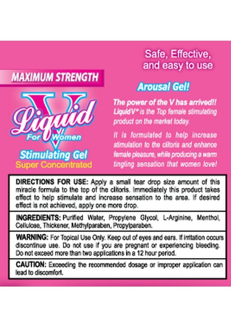 Liquid V for Women Maximum Strength Stimulating Gel