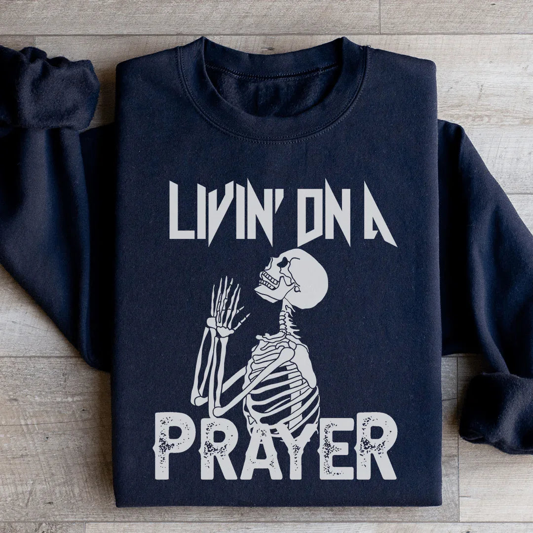 Rock Nostalgia Skeleton Sweatshirt – "Livin&