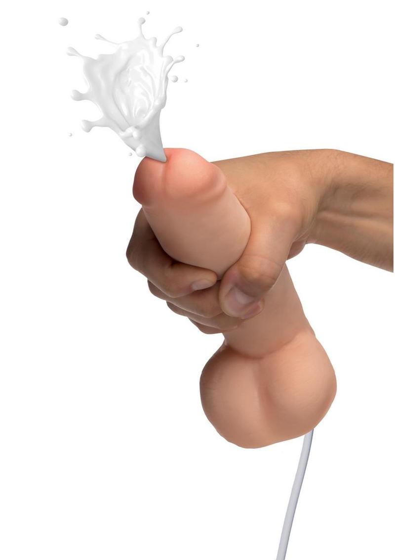 Loadz Dual-Density Squirting Dildo - Vanilla