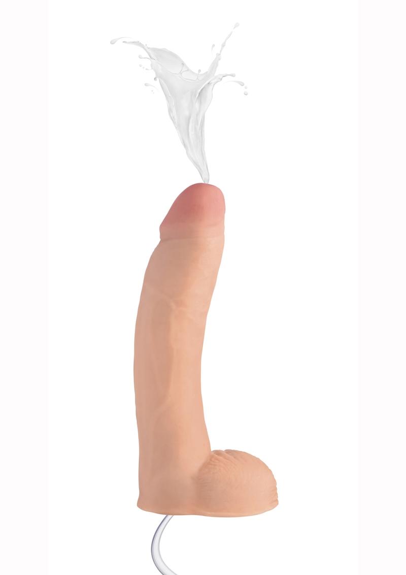 Loadz Dual-Density Squirting Dildo - Vanilla