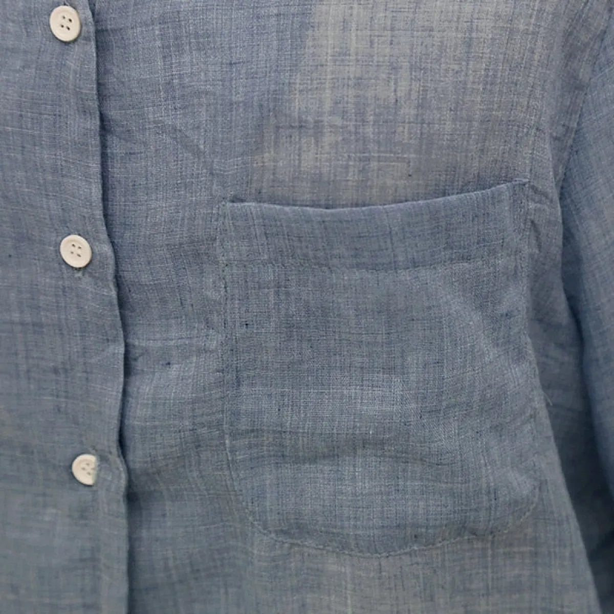Long Sleeve Linen Blouse