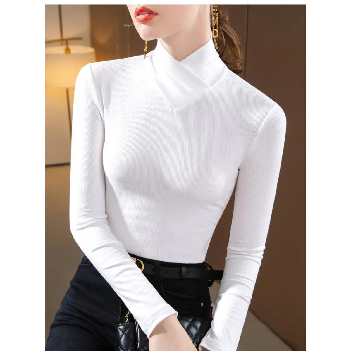 Long-Sleeved Fleece Pullover