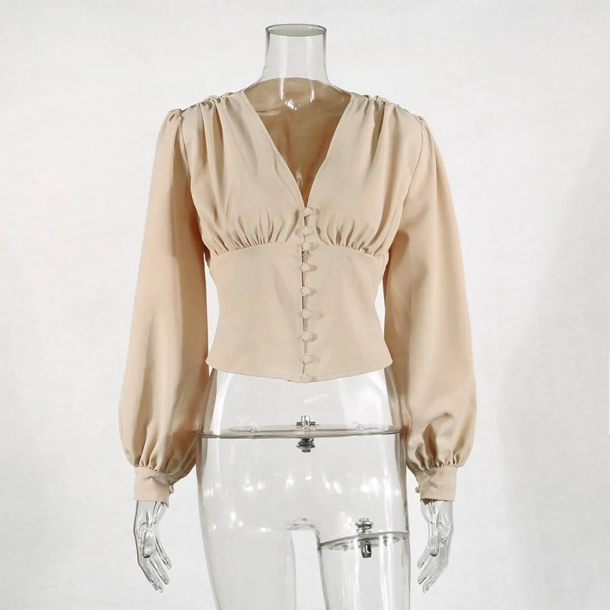 Long-sleeved Korean Blouse