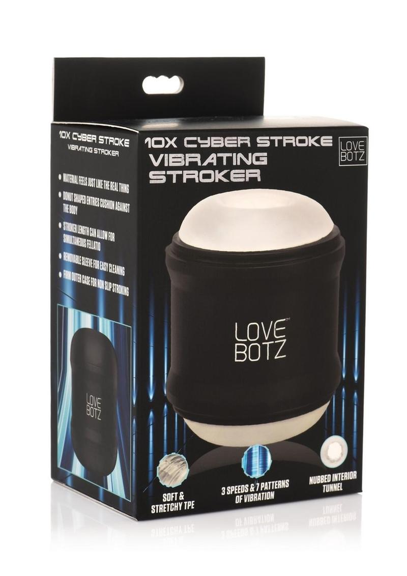 Love Botz 10X Cyber Stroke Vibrating Stroker