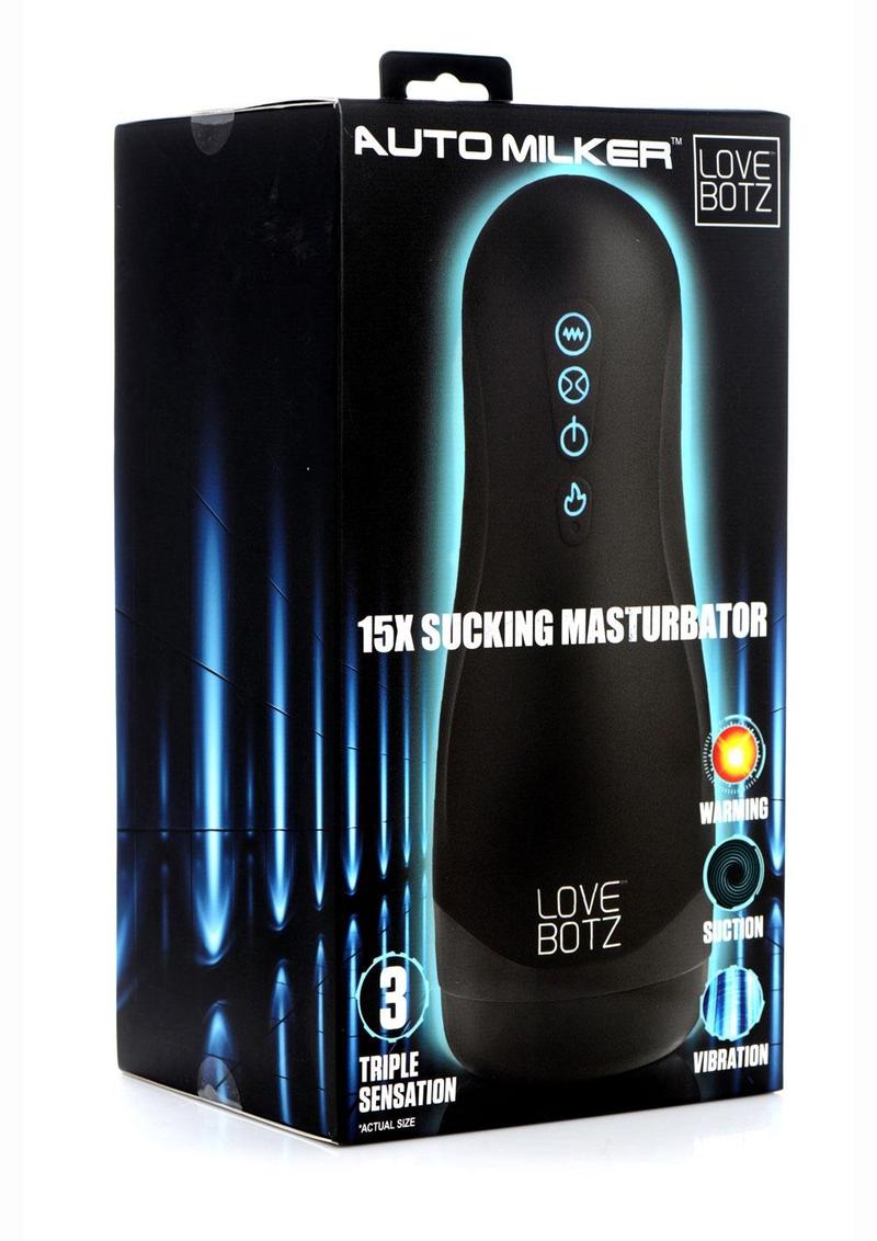 Lovebotz Handheld Milker 15x Sucking Masturbator