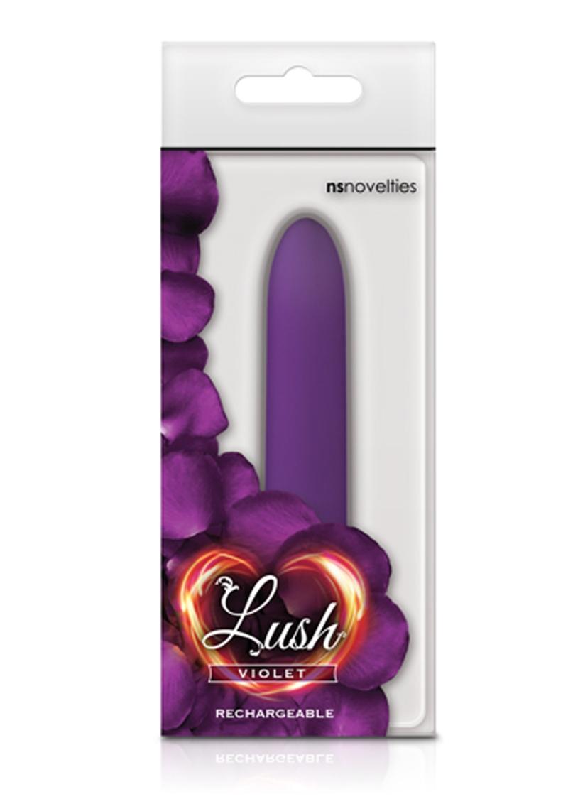 Lush Violet Mini Rechargeable User Friendly Vibrator