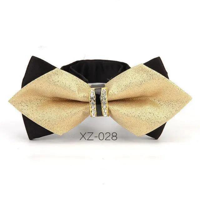 Luxury Men Polyester Bowtie Fashionable Bowtie Stylish Design Wedding Parties Bowties
