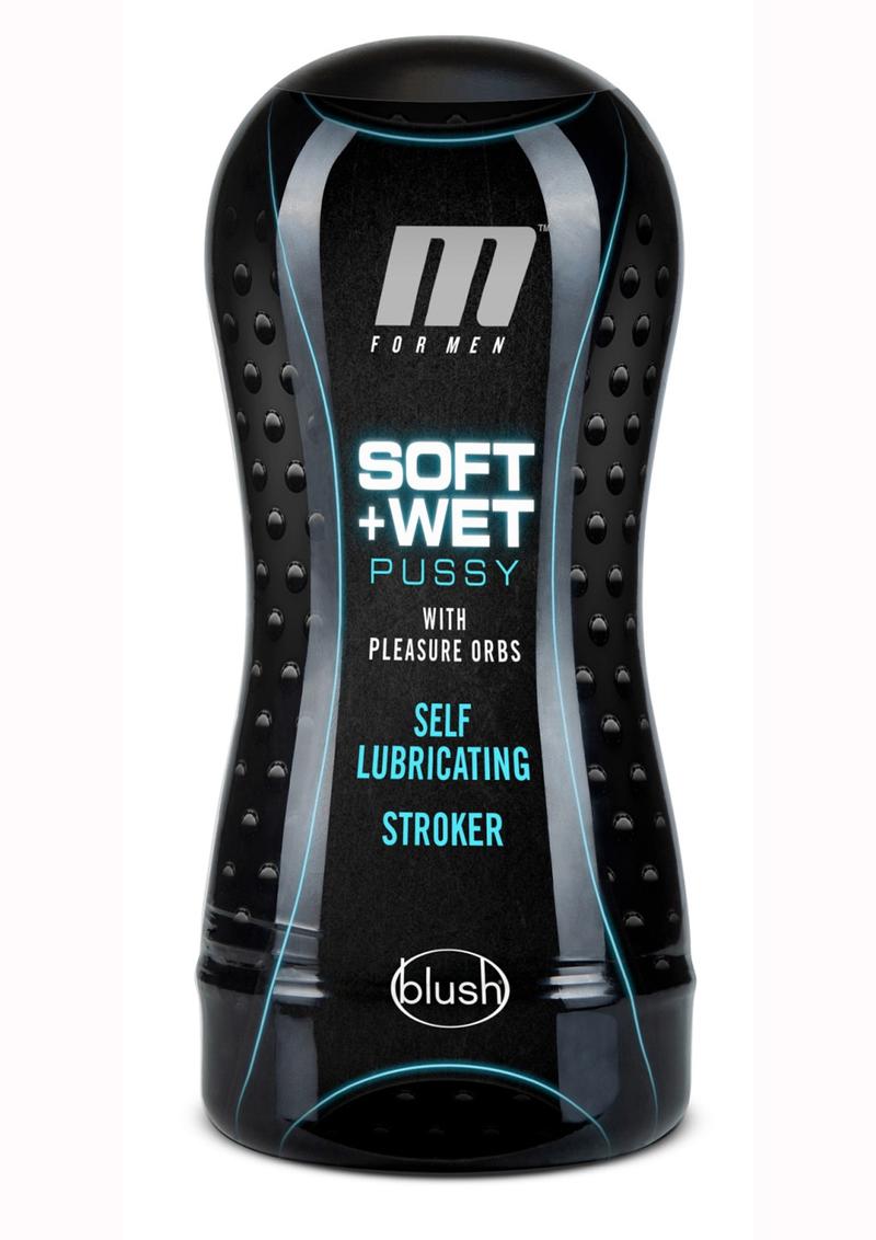 M For Men Soft + Wet Self-Lubricating Compact Masturbator