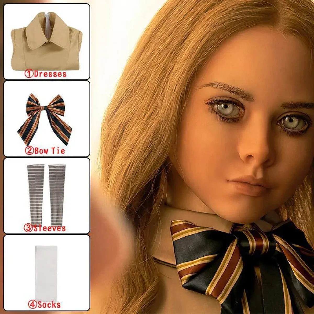 M3GAN AI Doll Cosplay