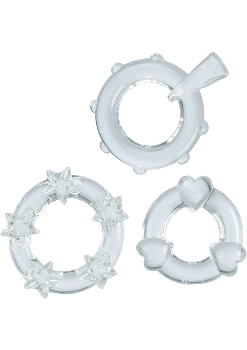 CalExotics Magic C Rings 3 Piece Set