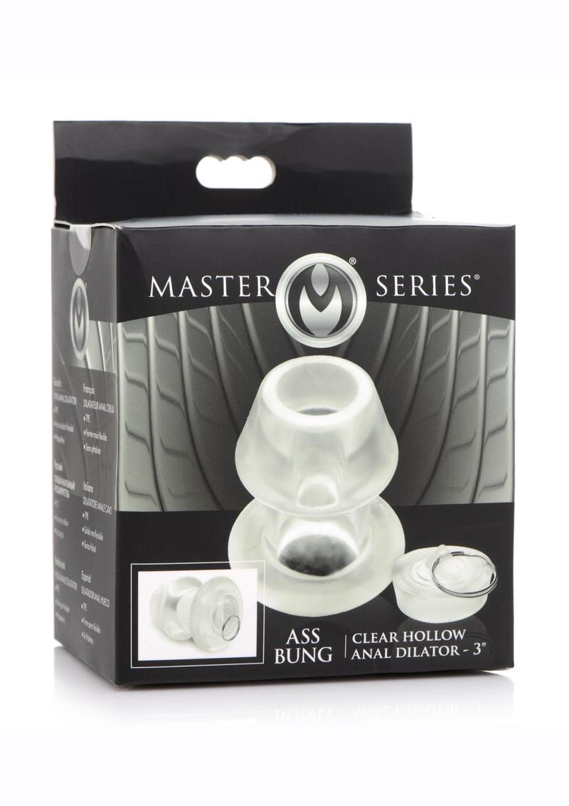 Ass Bung Clear Hollow Anal Dilator
