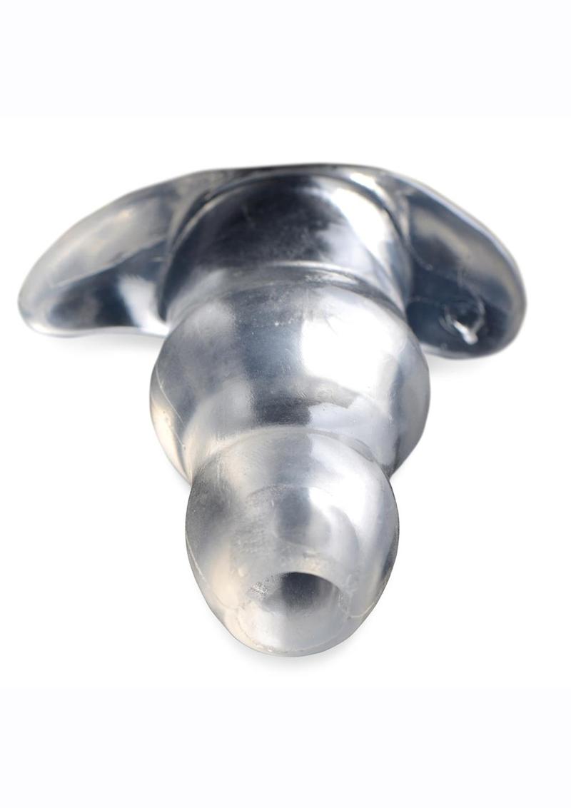 Master Series Clear View Hollow Anal Plug XL