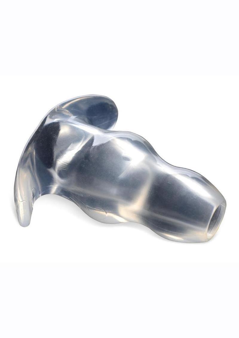 Master Series Clear View Hollow Anal Plug XL