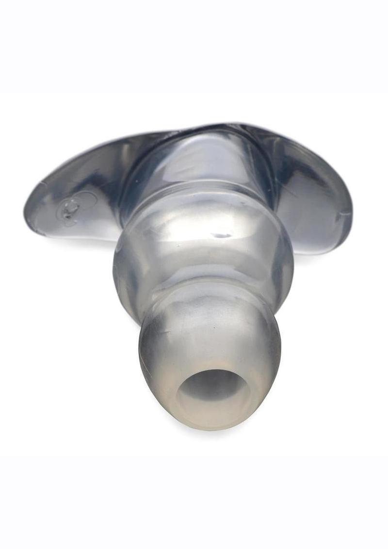 Master Series Clear View Hollow Anal Plug XL
