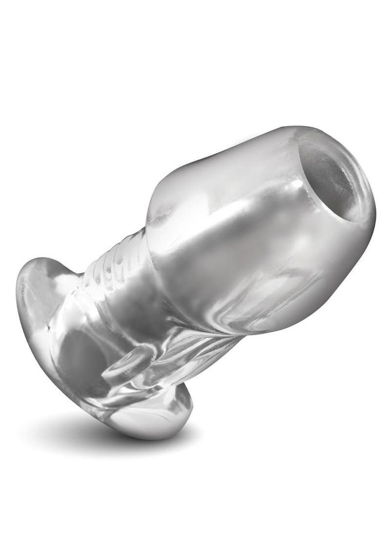 Dicked Clear Hollow Anal Plug