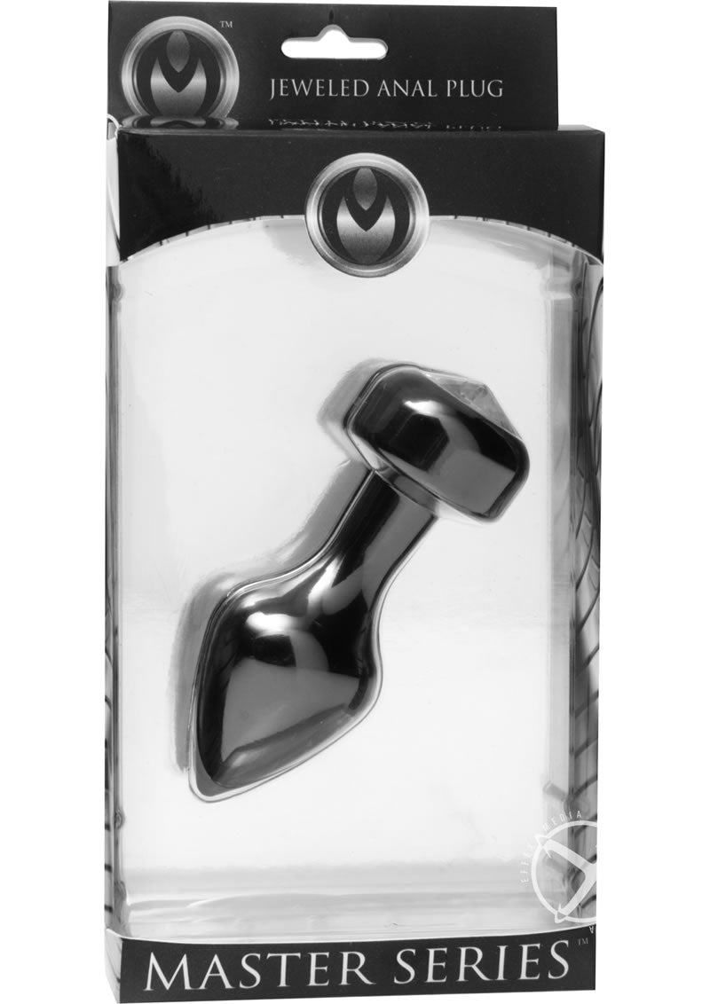 Spade Petite Jewel Aluminum Anal Plug – Master Series