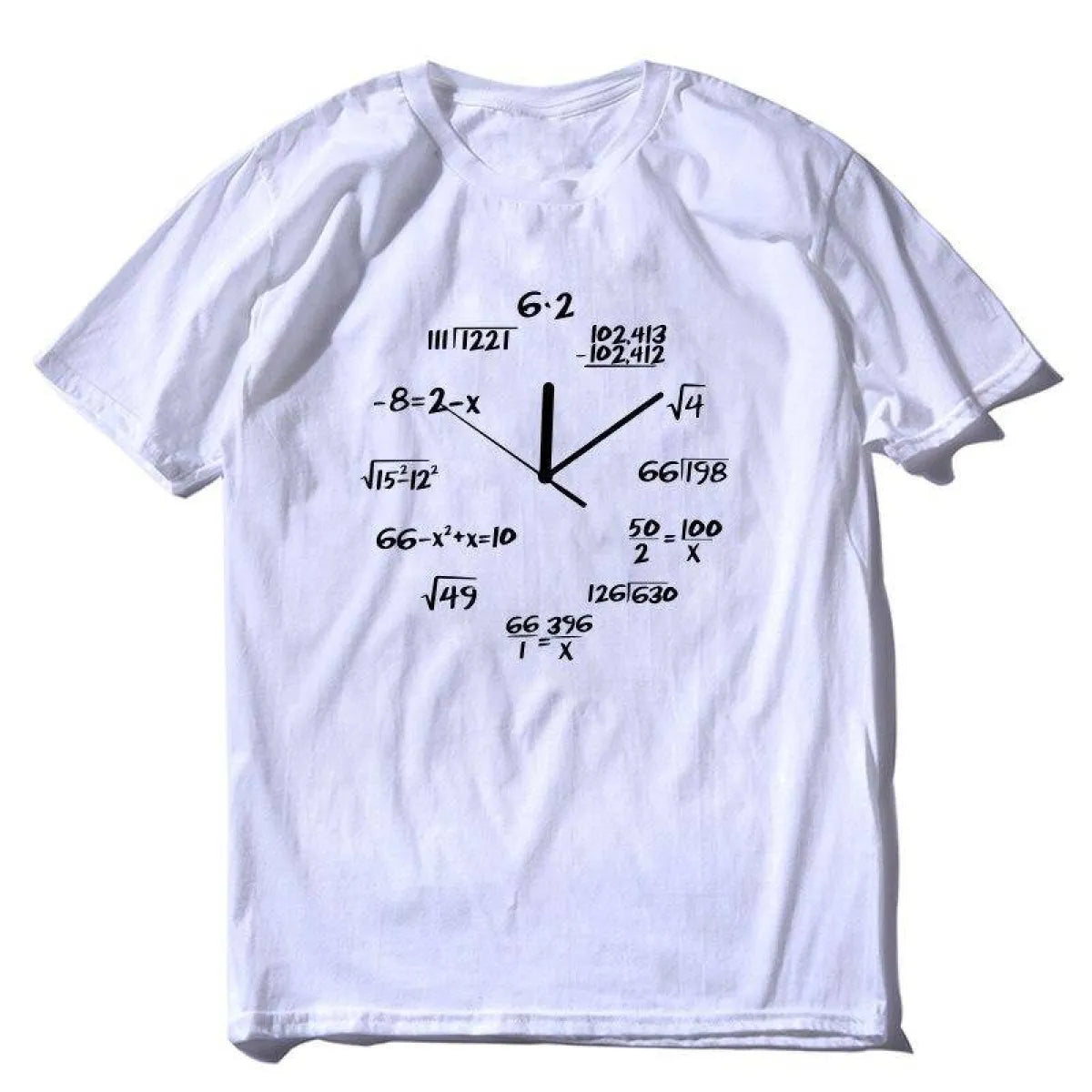Unisex Math Clock T-Shirt
