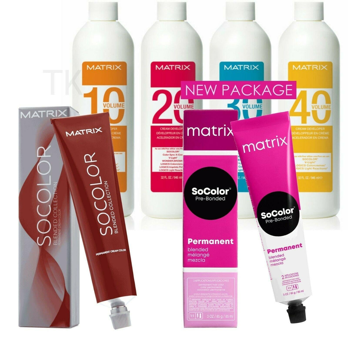 Matrix SoColor Permanent Cream Hair Color, 3 oz