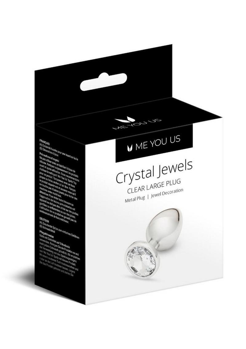 Me You Us Crystal Jewels Metal Plug Elegant Jewel Design
