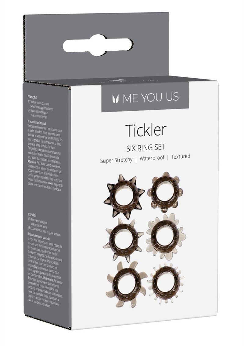 Me You Us Tickler Six Ring Textured Super Stretchy