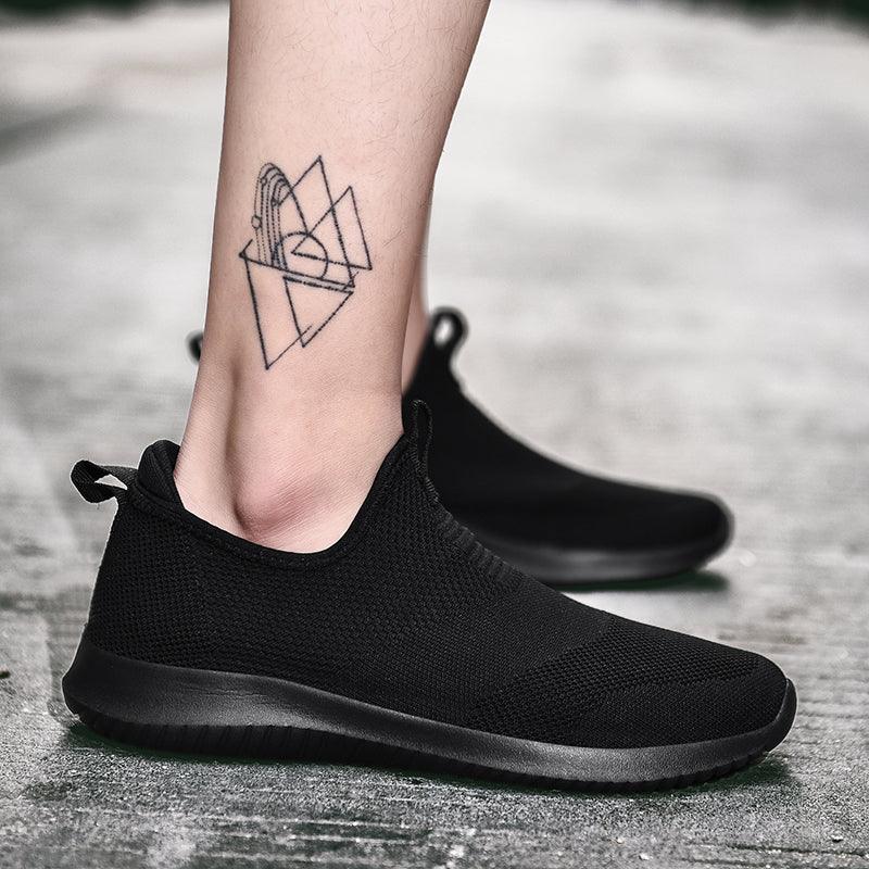 Men Sneakers Lightweight Casual Slip On Walking Socks Sneakers Trainers Mesh Flat Breathable Summer Walking Beach Mesh Shoes Comfortable Mesh Athletic Espadrilles