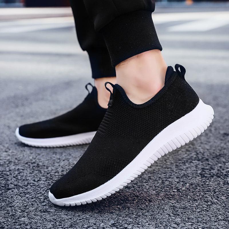 Men Sneakers Lightweight Casual Slip On Walking Socks Sneakers Trainers Mesh Flat Breathable Summer Walking Beach Mesh Shoes Comfortable Mesh Athletic Espadrilles