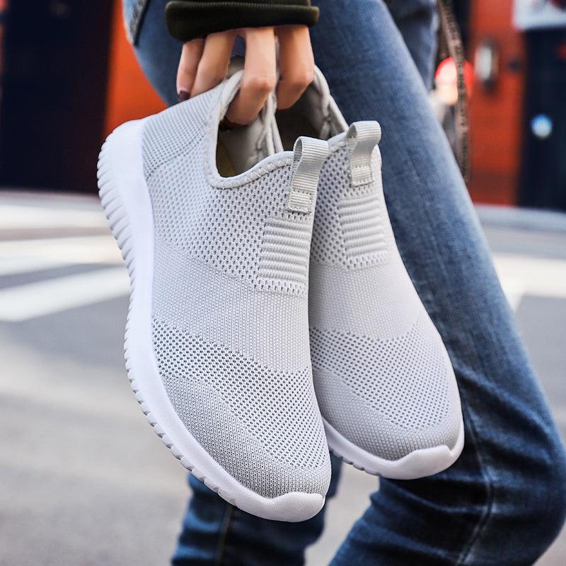 Men Sneakers Lightweight Casual Slip On Walking Socks Sneakers Trainers Mesh Flat Breathable Summer Walking Beach Mesh Shoes Comfortable Mesh Athletic Espadrilles