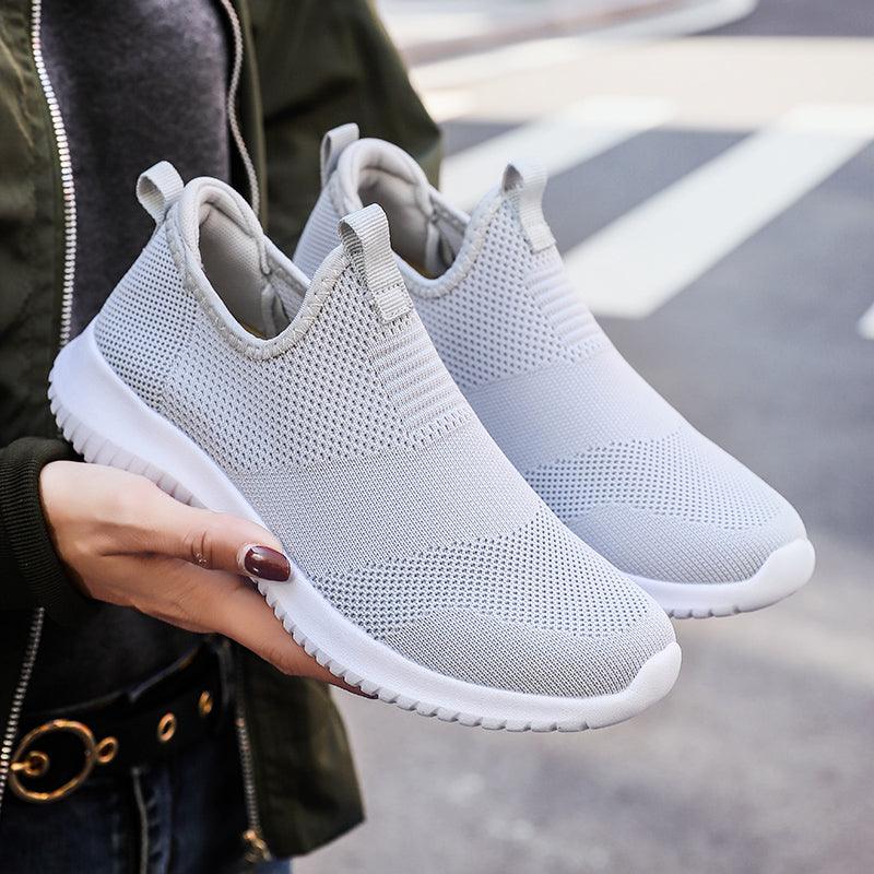 Men Sneakers Lightweight Casual Slip On Walking Socks Sneakers Trainers Mesh Flat Breathable Summer Walking Beach Mesh Shoes Comfortable Mesh Athletic Espadrilles