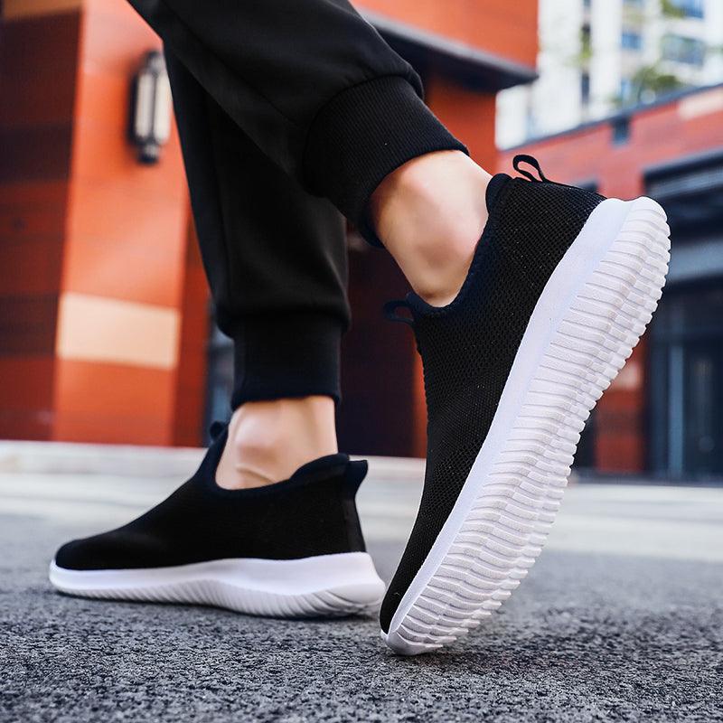 Men Sneakers Lightweight Casual Slip On Walking Socks Sneakers Trainers Mesh Flat Breathable Summer Walking Beach Mesh Shoes Comfortable Mesh Athletic Espadrilles