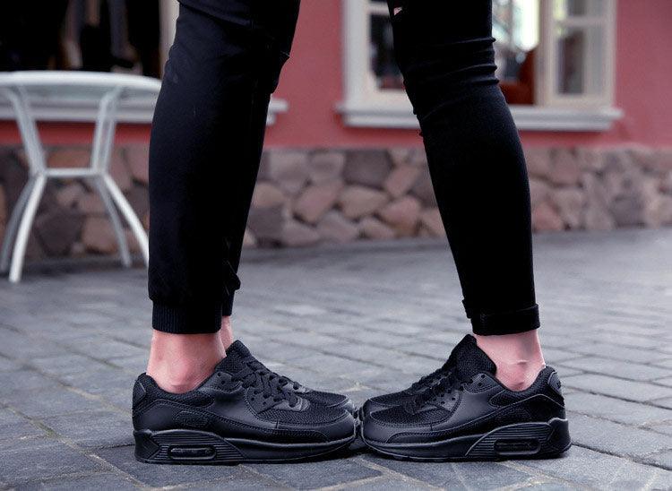 Mens Womens Luxury Sneakers Mesh Sports Casual Shoes Solid Lace-Up Outdoor Sports Sneakers Lace Up Unisex Walk Men&