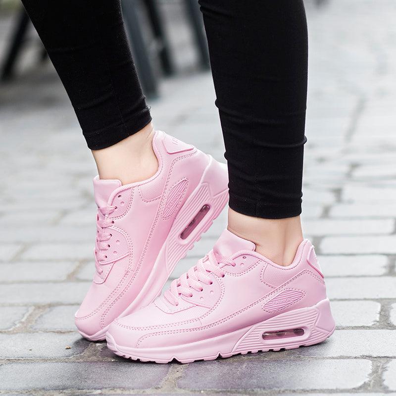 Mens Womens Luxury Sneakers Mesh Sports Casual Shoes Solid Lace-Up Outdoor Sports Sneakers Lace Up Unisex Walk Men&