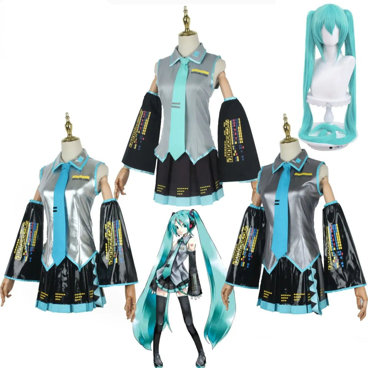 Miku Cosplay Sets