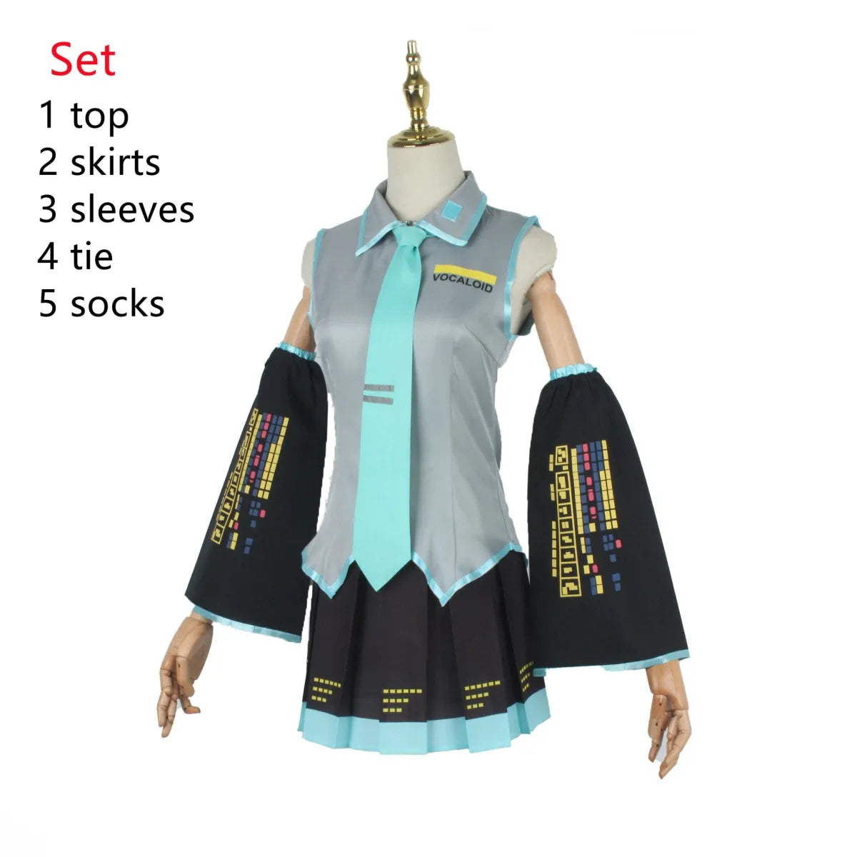 Miku Cosplay Sets
