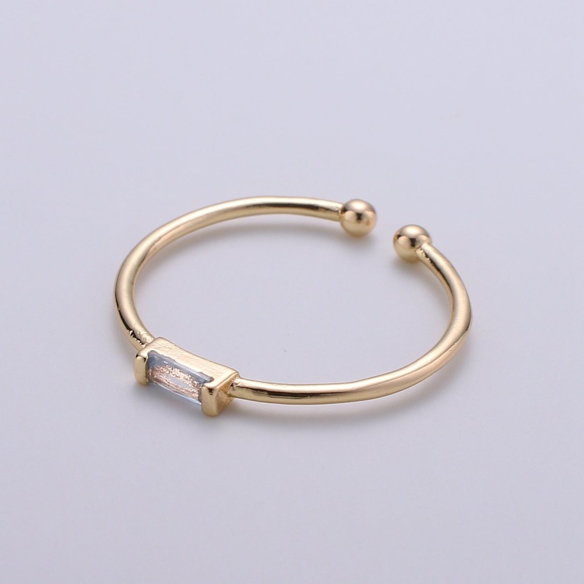 Minimalist Birthstone Ring • Cz Ring in Gold • Dainty Birthstone Ring • Stacking Ring • Valentine Gifts for Mom Wife Friend R-216 R-218 R-219 R-220