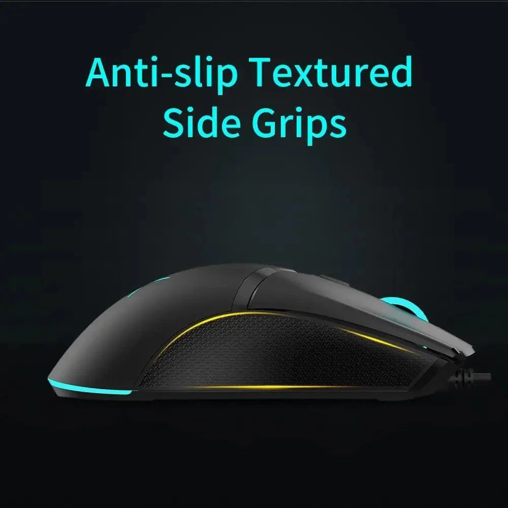 Modern 2.4Ghz Wireless Wired Gaming Mouse Modern 1600 DPI Lightweight Design Soft Ergonomic Mice